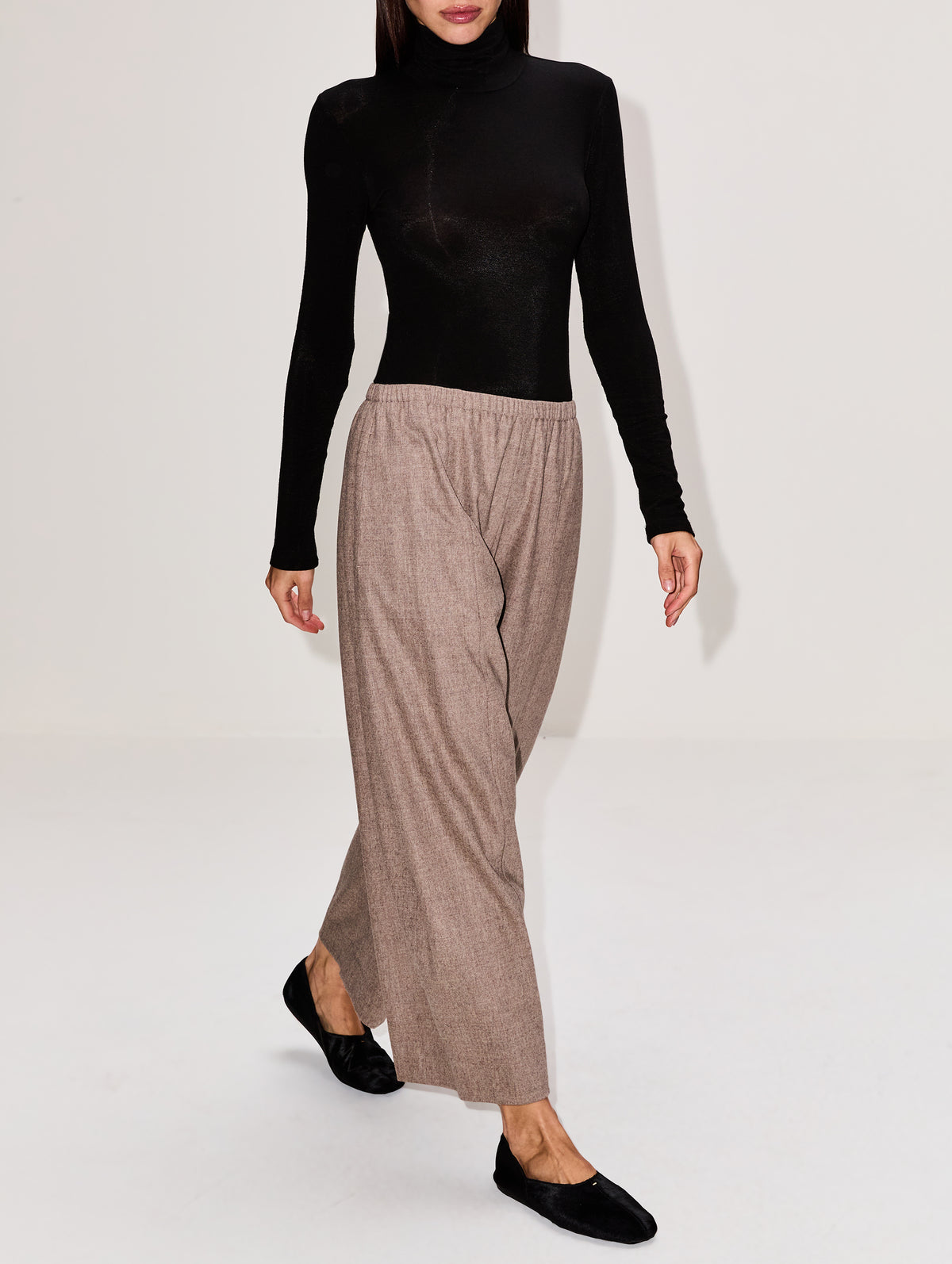 Clover Pant,KHAITE,SEPIA,Image 3