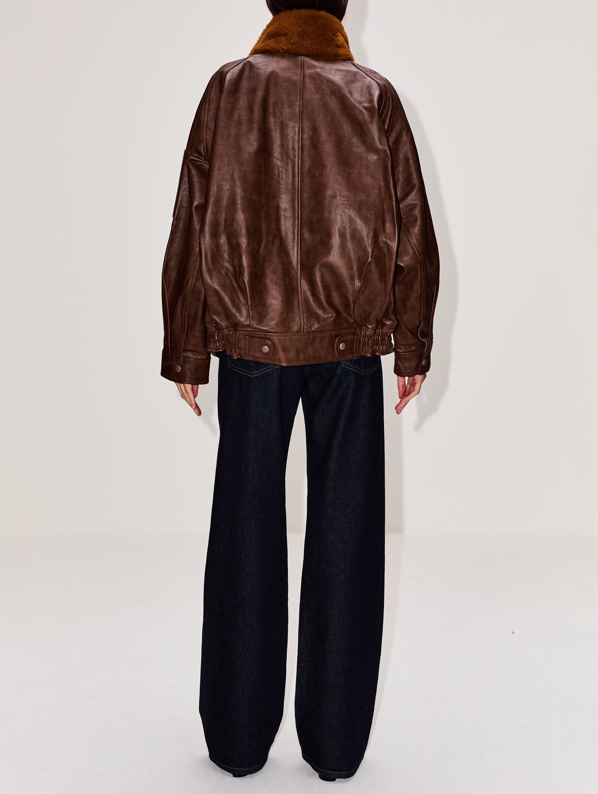 Leather Flight Jacket | R13 | elysewalker