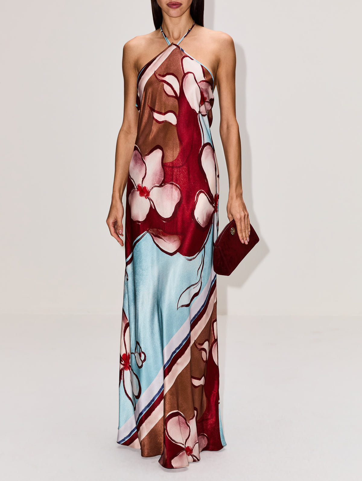 Tulula Halter Dress,ROAME,MARISOL BLOOM,Image 2