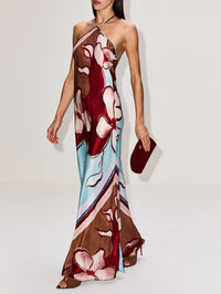 Tulula Halter Dress,ROAME,MARISOL BLOOM,Image 3