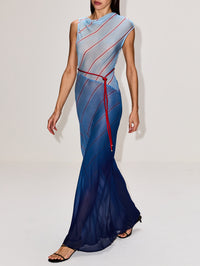 Capri Maxi Dress,ROAME,STRIPES OF SEAS,Image 3