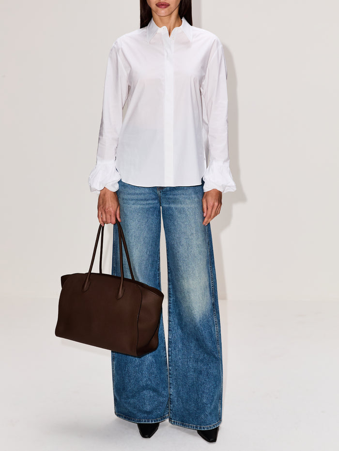 Pure Power Blouse,DOROTHEE SCHUMACHER,PURE WHITE,Image 1