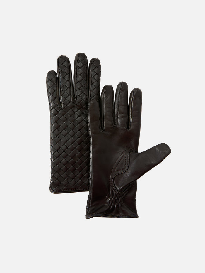 Intrecciato Gloves,BOTTEGA VENETA,FONDANT,Image 1