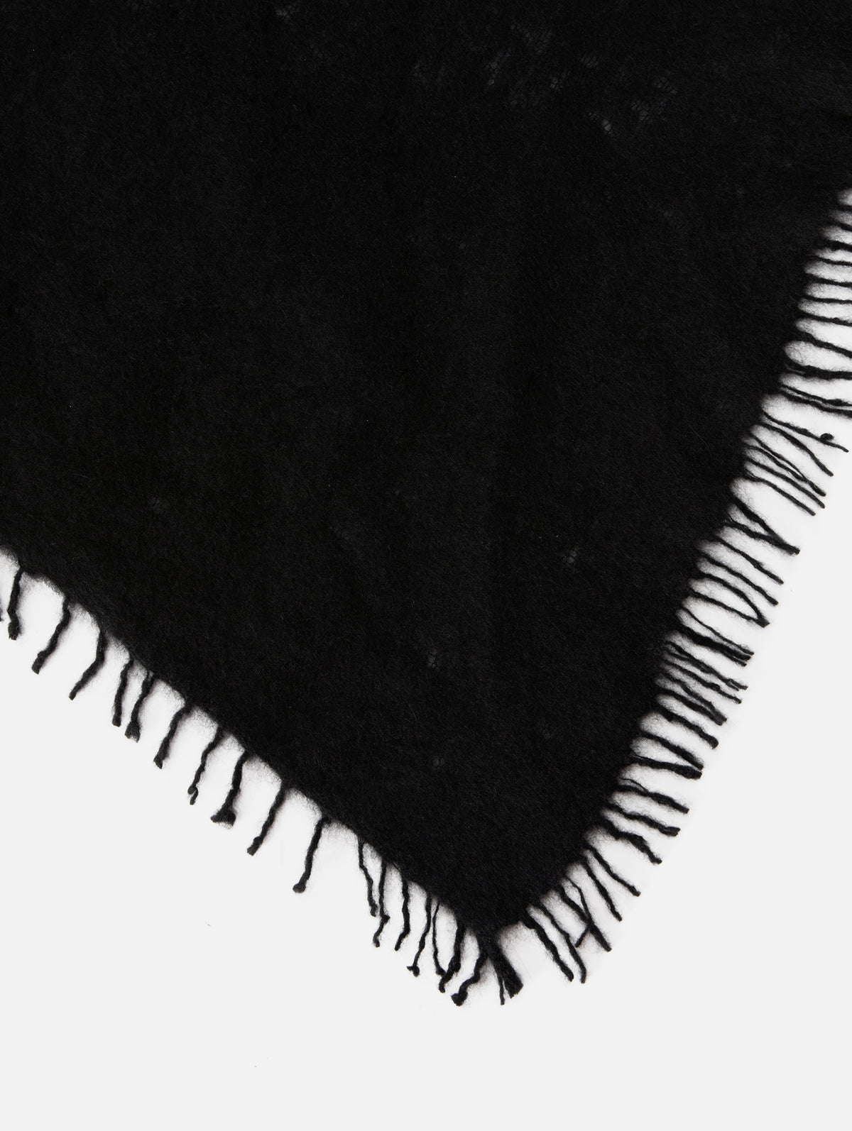 Cashmere Felted Stole,COMMUNITE,BLACK,Image 2