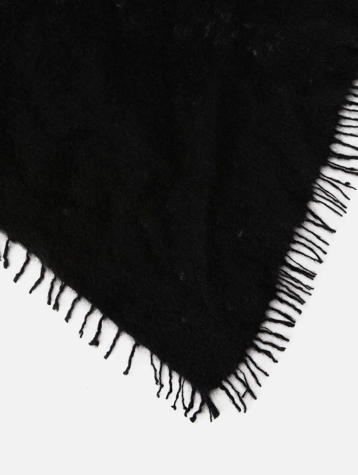 Cashmere Felted Stole,COMMUNITE,BLACK,Image 1
