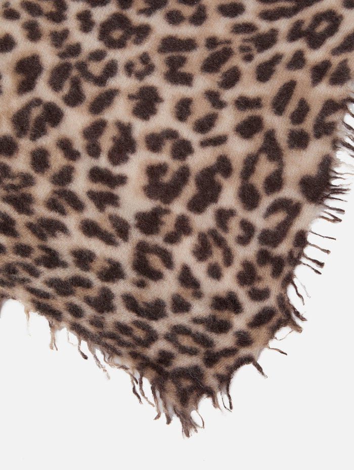Felted Stole,COMMUNITE,LEOPARD PRINT,Image 1