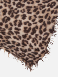 Felted Stole,COMMUNITE,LEOPARD PRINT,Image 2