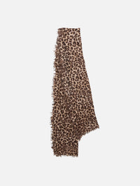 Felted Stole,COMMUNITE,LEOPARD PRINT,Image 1