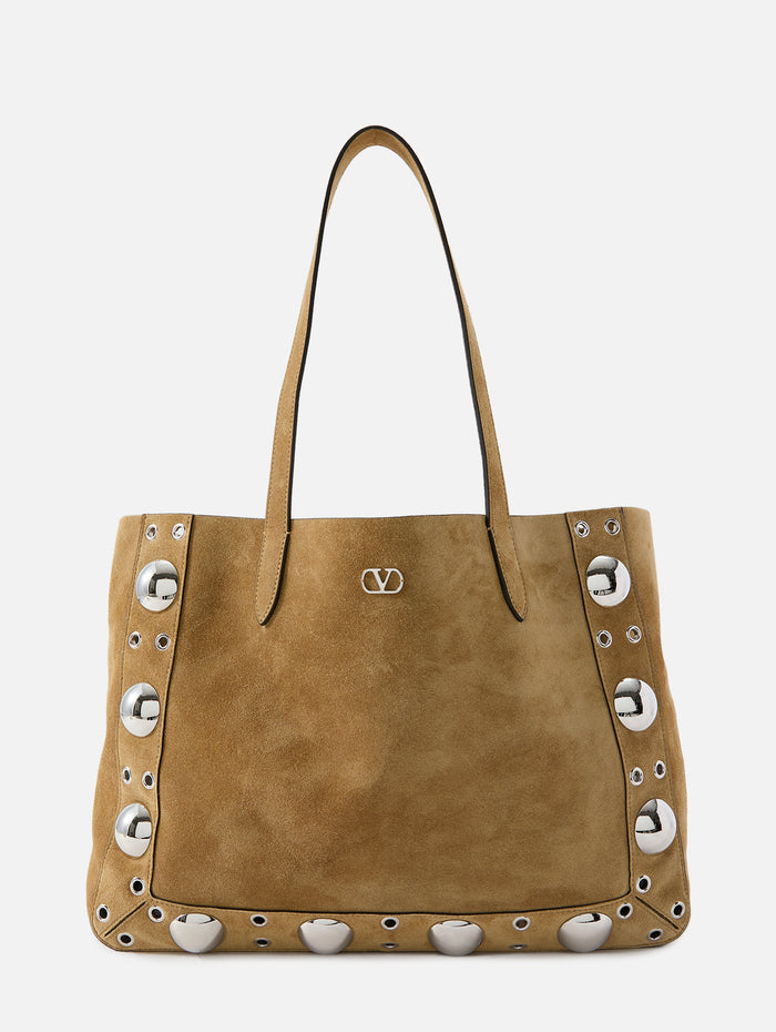 Nellcote Large Tote,VALENTINO GARAVANI,HAVANA BEIGE,Image 1