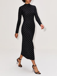 Kaplan Dress,ALTUZARRA,BLACK,Image 3