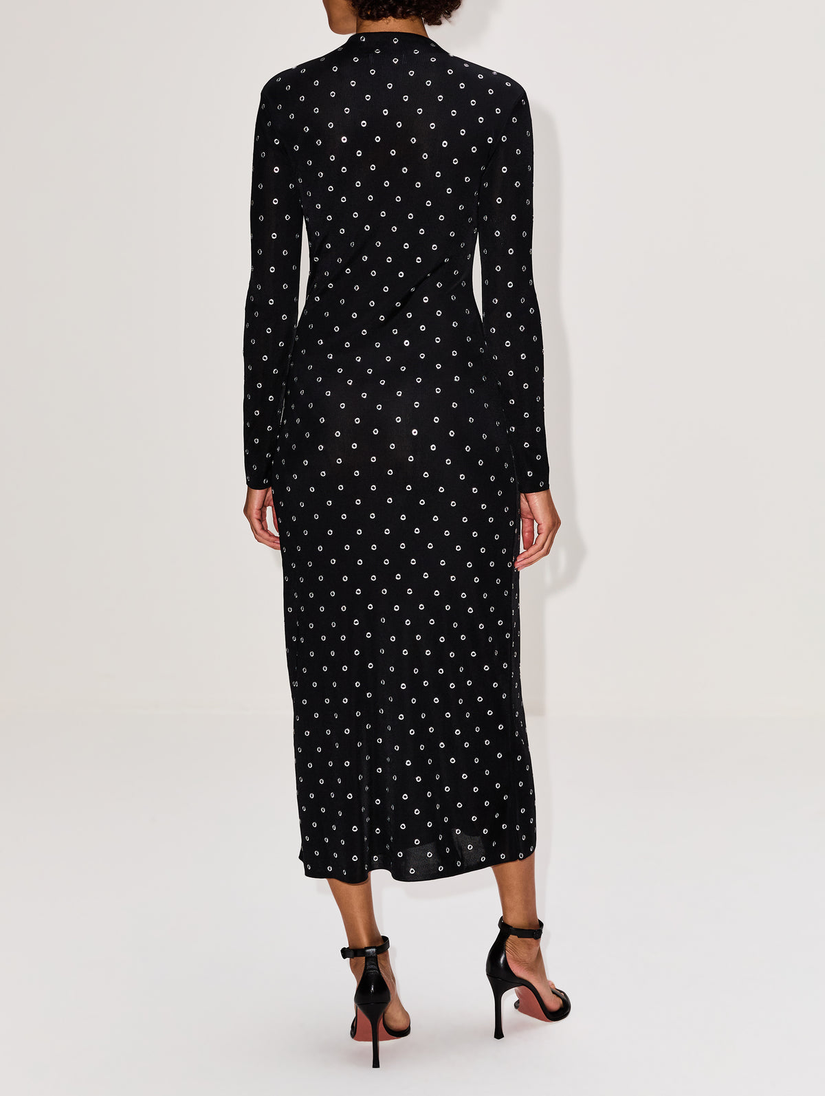 Kaplan Dress,ALTUZARRA,BLACK,Image 4