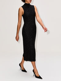 Marian Dress,ALTUZARRA,BLACK,Image 3