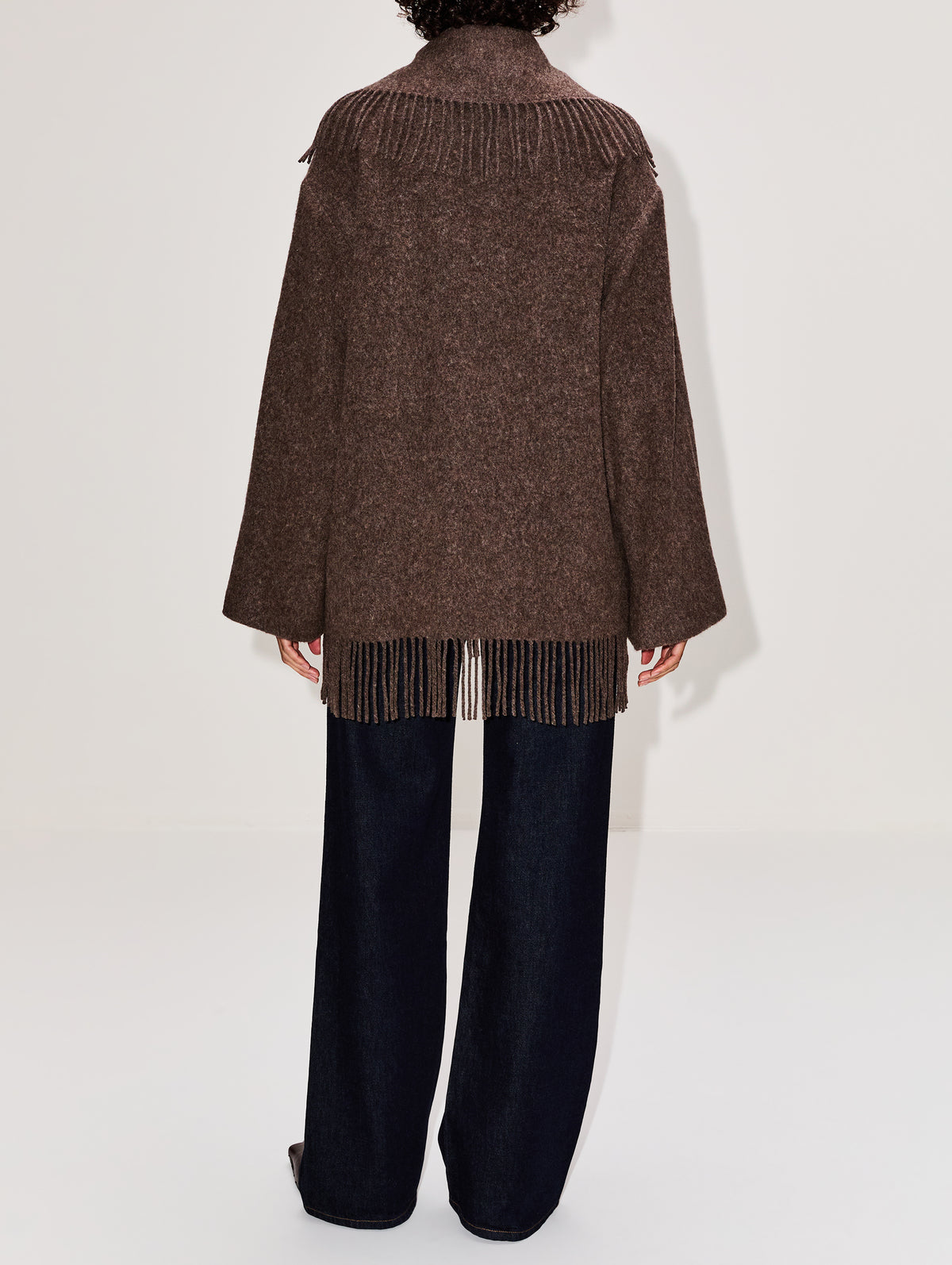 Boloune Coat,BY MALENE BIRGER,BROWN MEL,Image 3