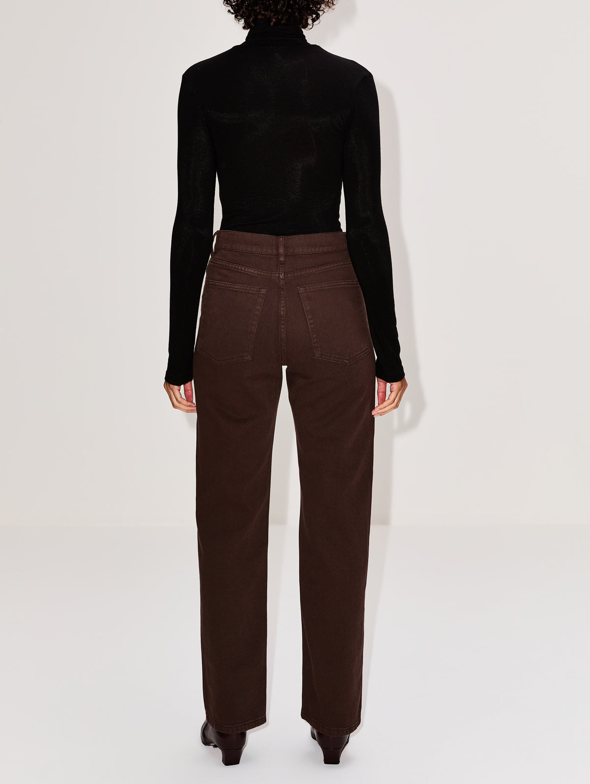 Chicago Pant,BY MALENE BIRGER,CHOCOLATE CHIP,Image 3
