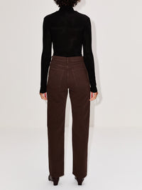 Chicago Pant,BY MALENE BIRGER,CHOCOLATE CHIP,Image 3