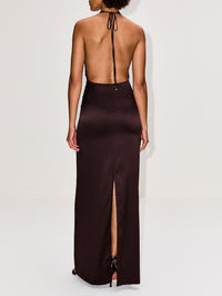 Carla Dress,ÉTERNE,ESPRESSO,Image 4