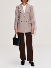 Bianca Blazer,ELYSEWALKER LABEL,TAUPE,Image 2