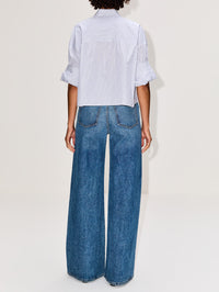 Next Ex Shirt,TWP,WHITE/MIDNIGHT,Image 3