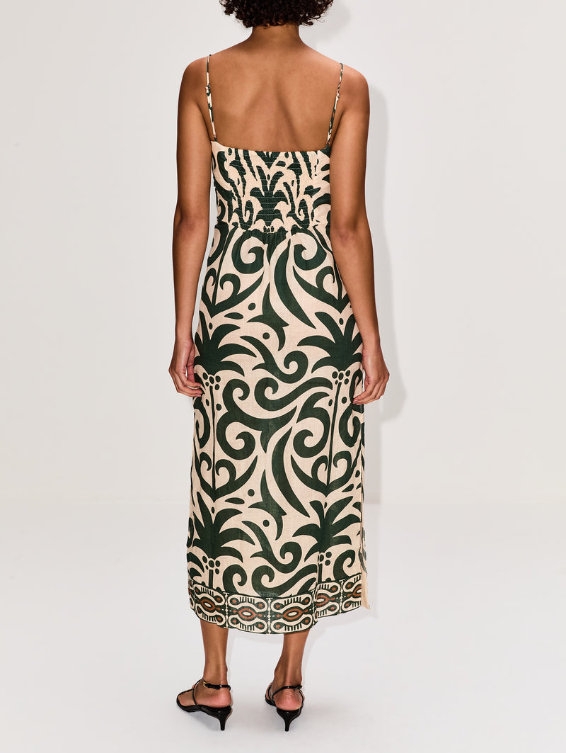 Water Adventure Midi Dress