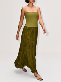 Empowerment Movement Dress,JOHANNA ORTIZ,GREEN,Image 3