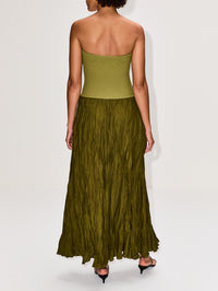 Empowerment Movement Dress,JOHANNA ORTIZ,GREEN,Image 4