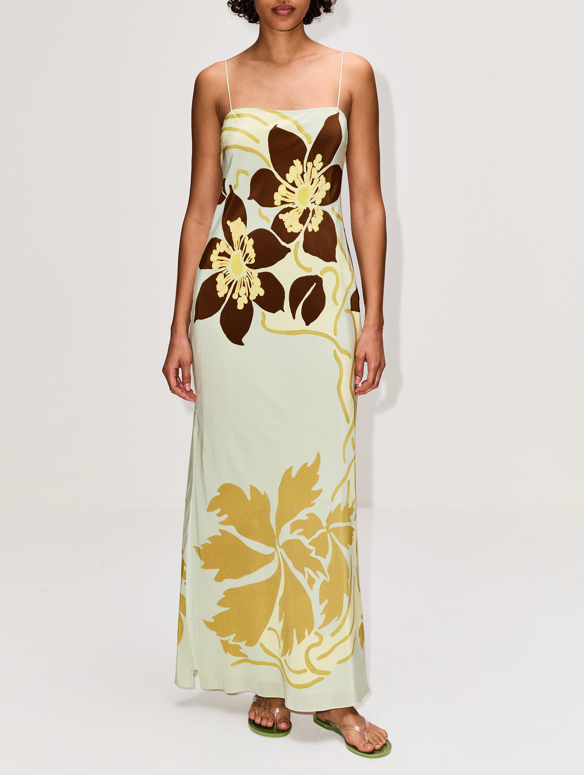 Amaia Slip Dress,SIR.,FLORAL VINE,Image 2