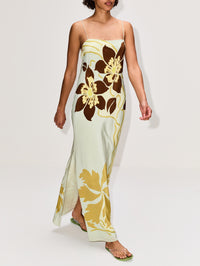 Amaia Slip Dress,SIR.,FLORAL VINE,Image 3