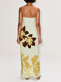 Amaia Slip Dress,SIR.,FLORAL VINE,Image 4