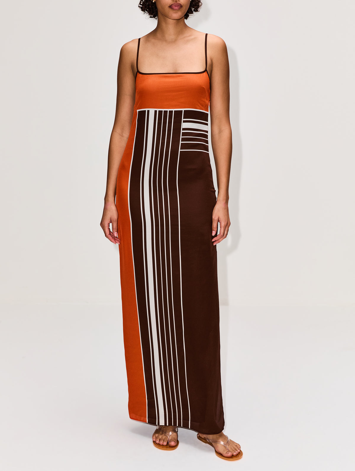 SIR. Silk Stripe Destino Maxi Dress SIR. Silk Stripe Destino Maxi Dress