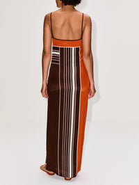 Destino Scoop Slip Dress,SIR.,PACHA STRIPE,Image 4