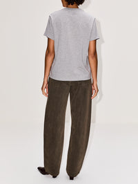 Regular Fit T Shirt,LOEWE,GREY MELANGE,Image 3