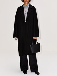 Robore Coat,THE ROW,BLACK,Image 2