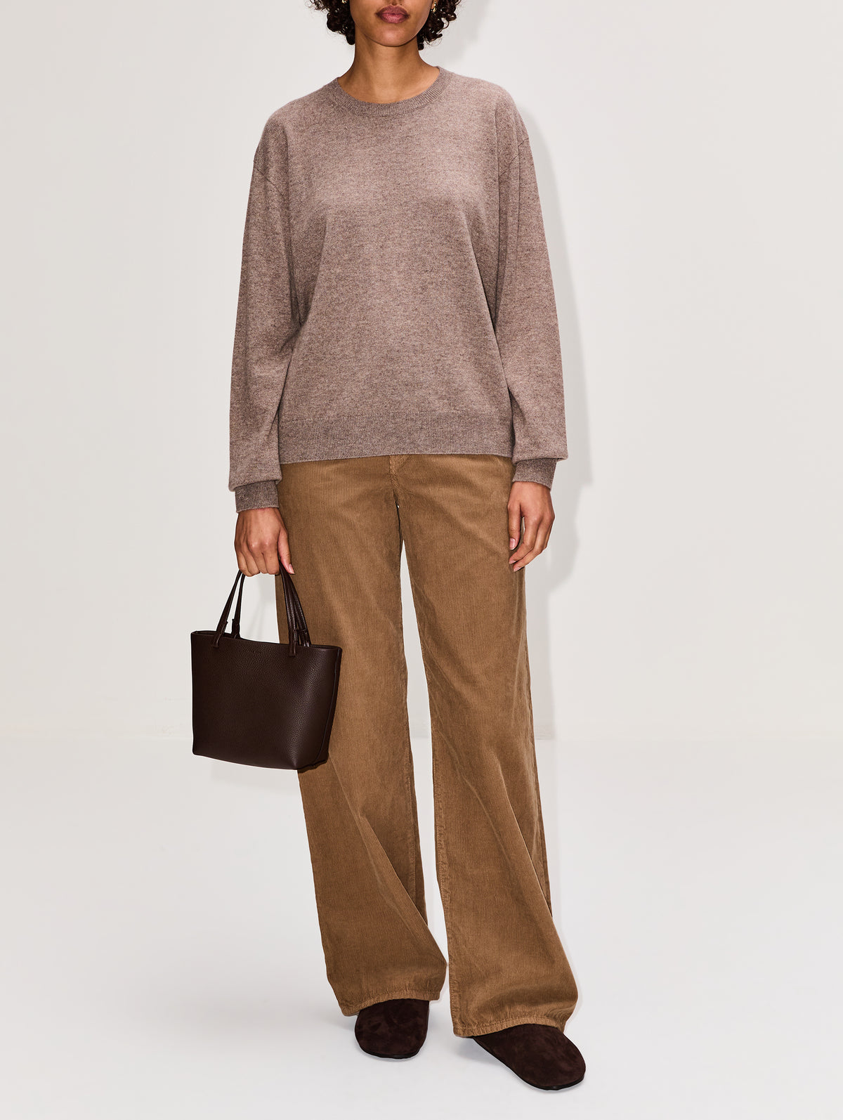Eglitta Pant,THE ROW,LIGHT SEPIA,Image 2