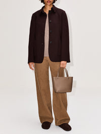 Tiras Jacket,THE ROW,BROWN GREY,Image 2