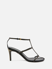Cage Sandal,KHAITE,BLACK,Image 1