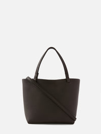 Small Park Tote,THE ROW,DEEP BROWN,Image 3