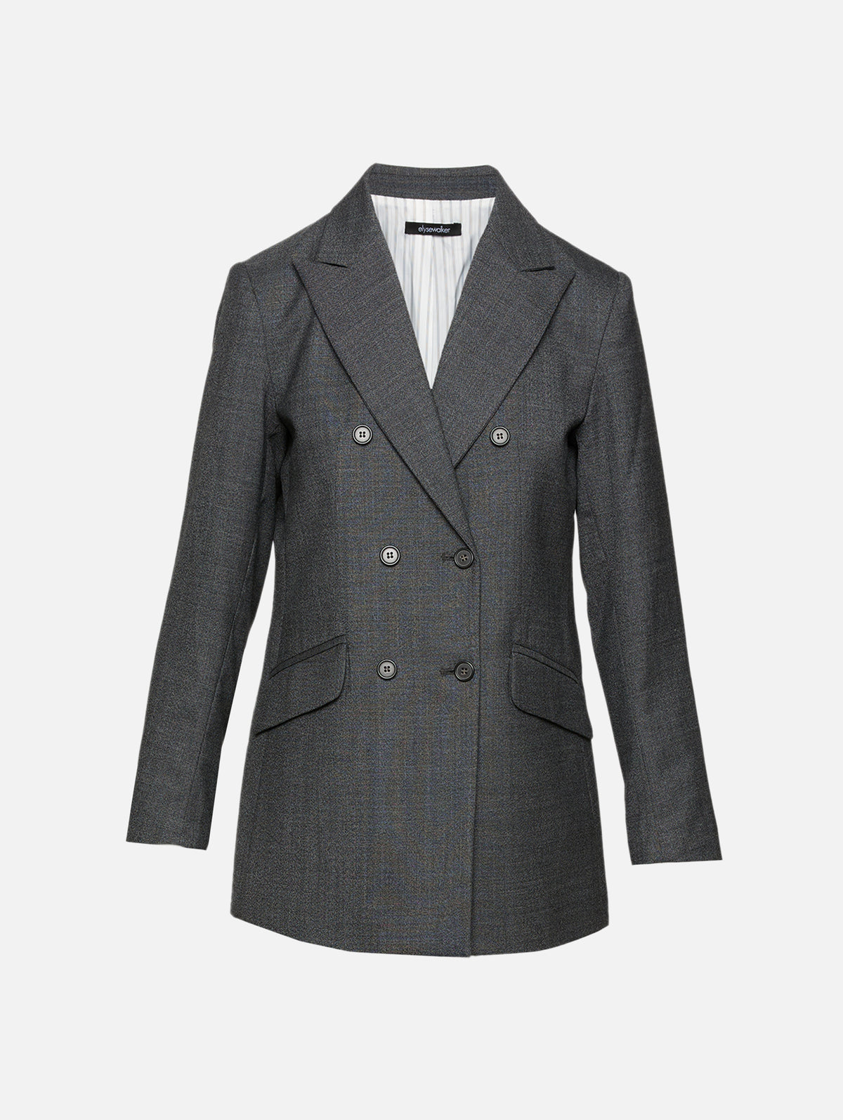 Bianca Blazer,ELYSEWALKER LABEL,SPECKLED GREY,Image 1
