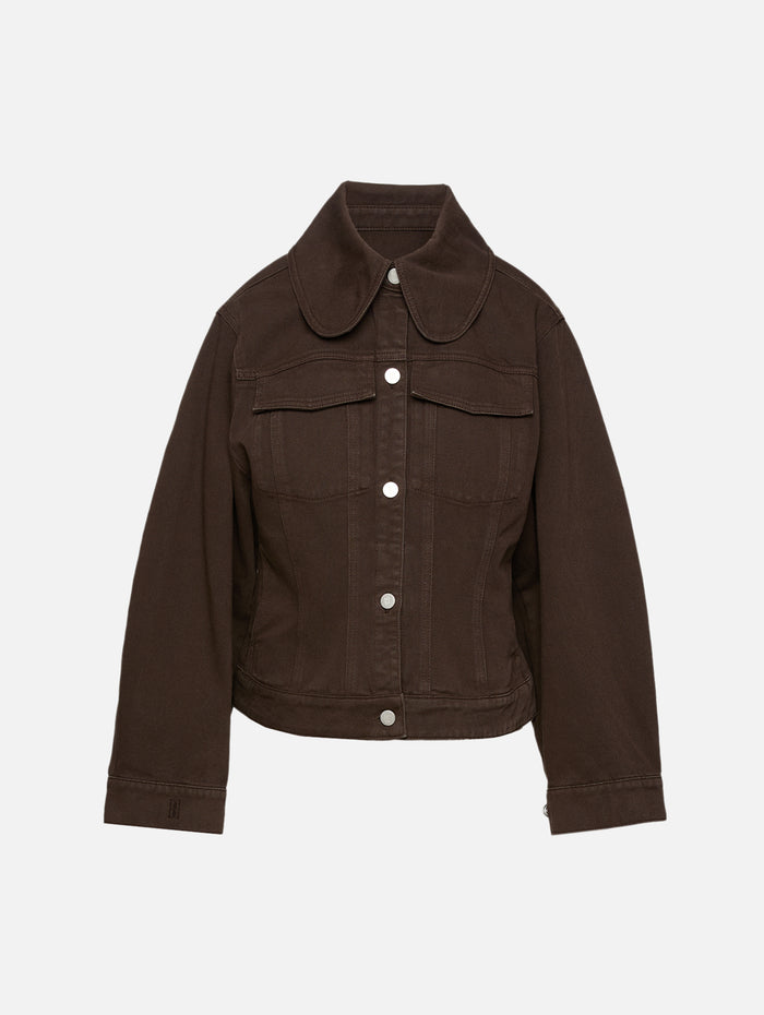 Villies Jacket,BY MALENE BIRGER,CHOCOLATE CHIP,Image 1