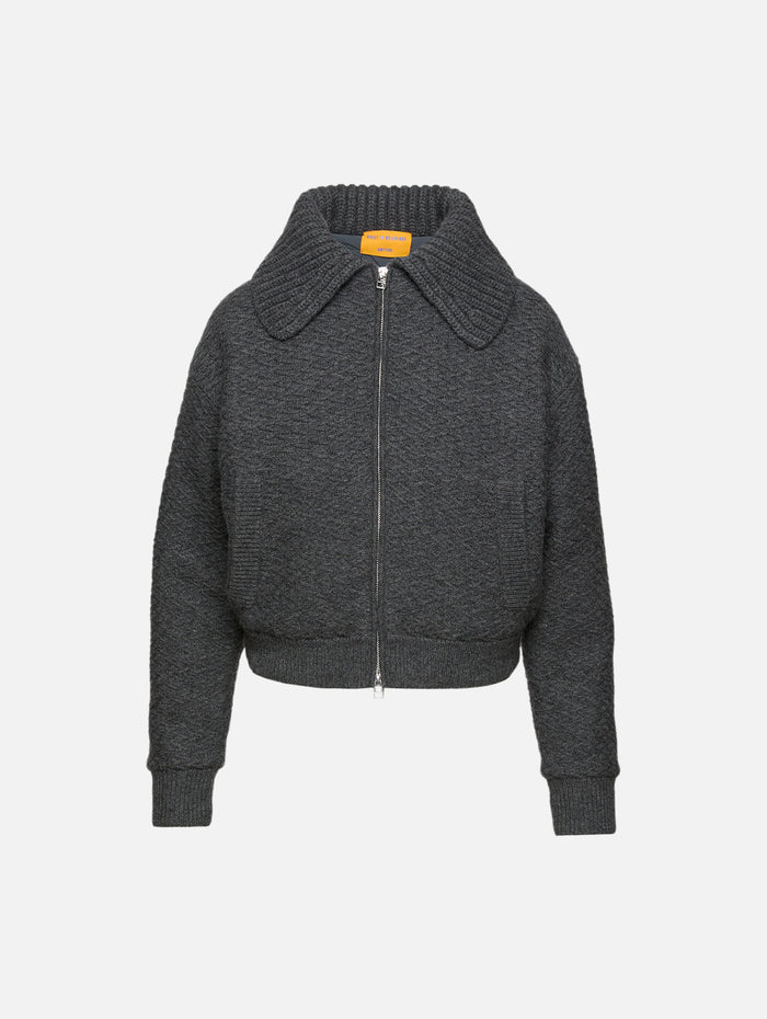 Cross Country Bomber,GUEST IN RESIDENCE,CHARCOAL,Image 1