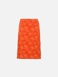 Blanca Wrap Skirt,SIR.,PALMERA TANGERINE,Image 1