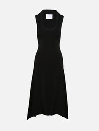 Claudia Dress,GALVAN,BLACK,Image 1