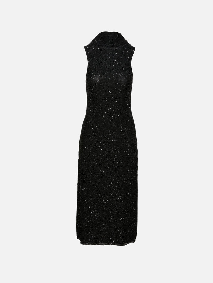 Marian Dress,ALTUZARRA,BLACK,Image 1