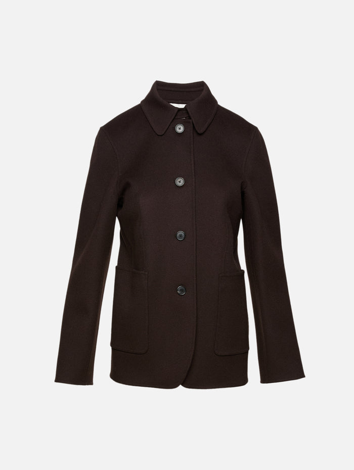 Tiras Jacket,THE ROW,BROWN GREY,Image 1