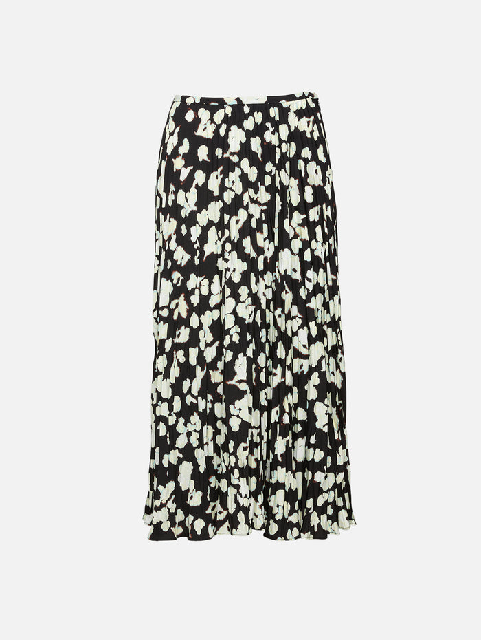 Runa Skirt,PROENZA SCHOULER WHITE LABEL,BLACK FLORAL,Image 1