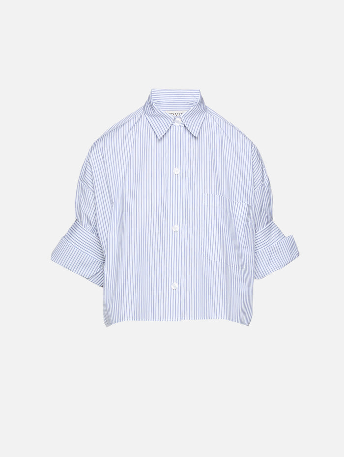 Next Ex Shirt,TWP,WHITE/MIDNIGHT,Image 1