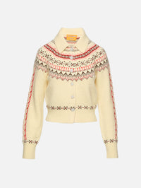 Cloud Chalet Cardigan,GUEST IN RESIDENCE,MIST COMBO,Image 1