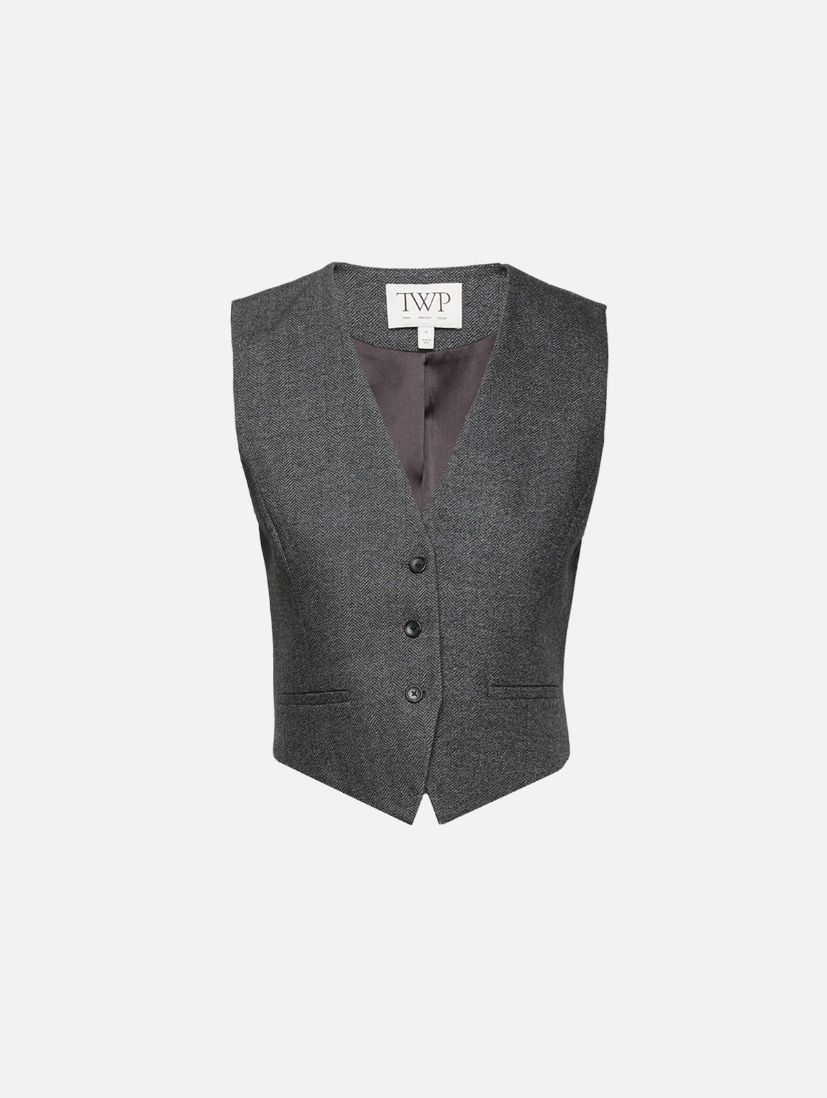 Mila Top,TWP,MEDIUM HEATHER,Image 1