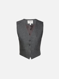 Mila Top,TWP,MEDIUM HEATHER,Image 1