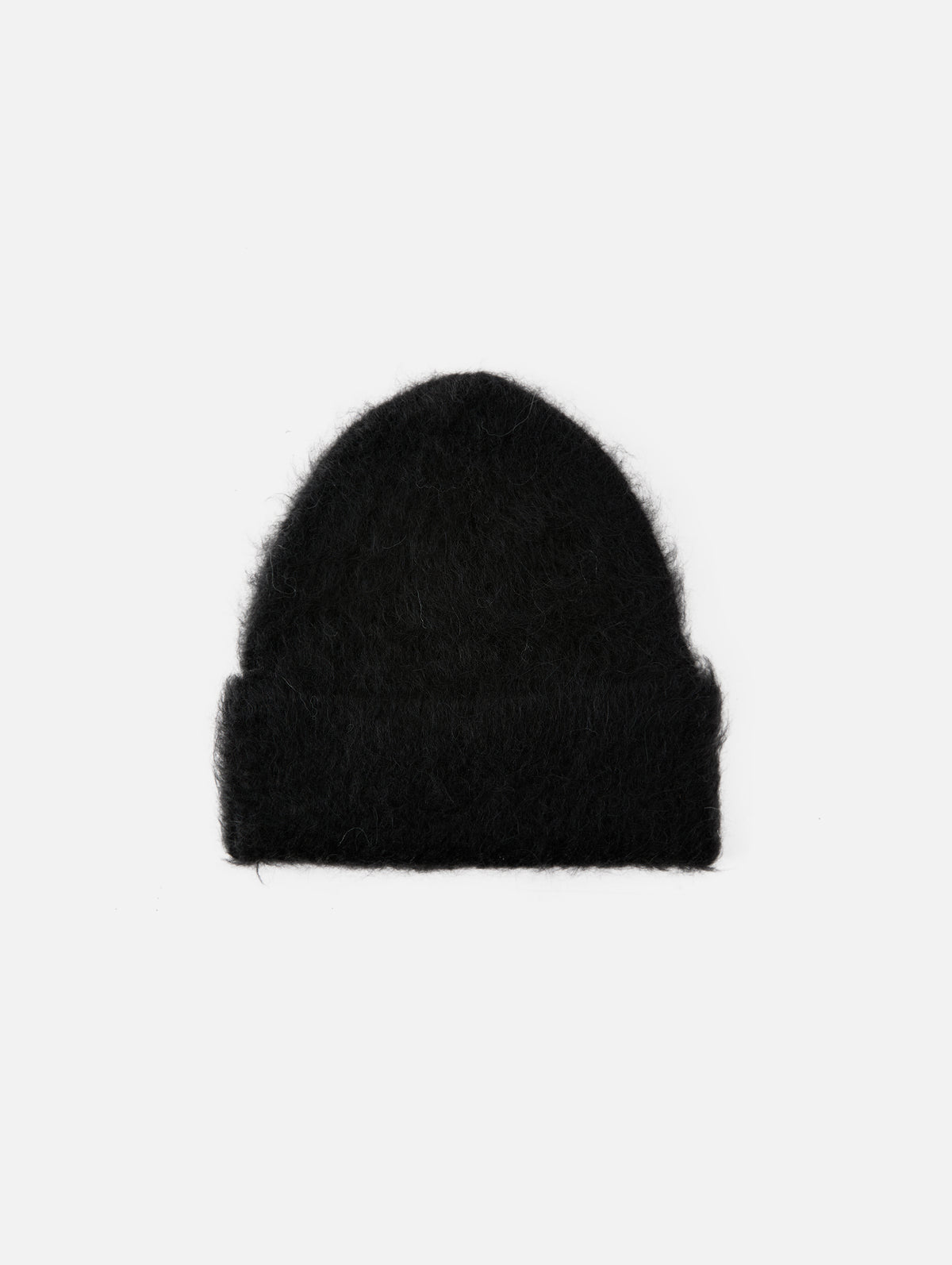 Knit Beanie,TOTÉME,BLACK,Image 1