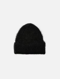 Knit Beanie,TOTÉME,BLACK,Image 1